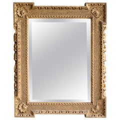 Espejo de Pared con Marco Kit-Kat de Madera de Giltwood Tallada Jorge II
