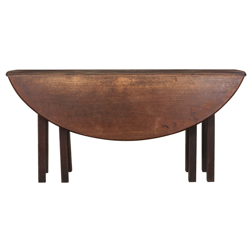 Mahogany Hunt Table of Smaller Proportions, 18th Century