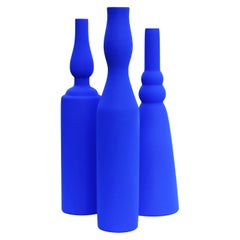 Homage to Giorgio Morandi & Yves Klein - Vase set - Exclusive Collection - IKB