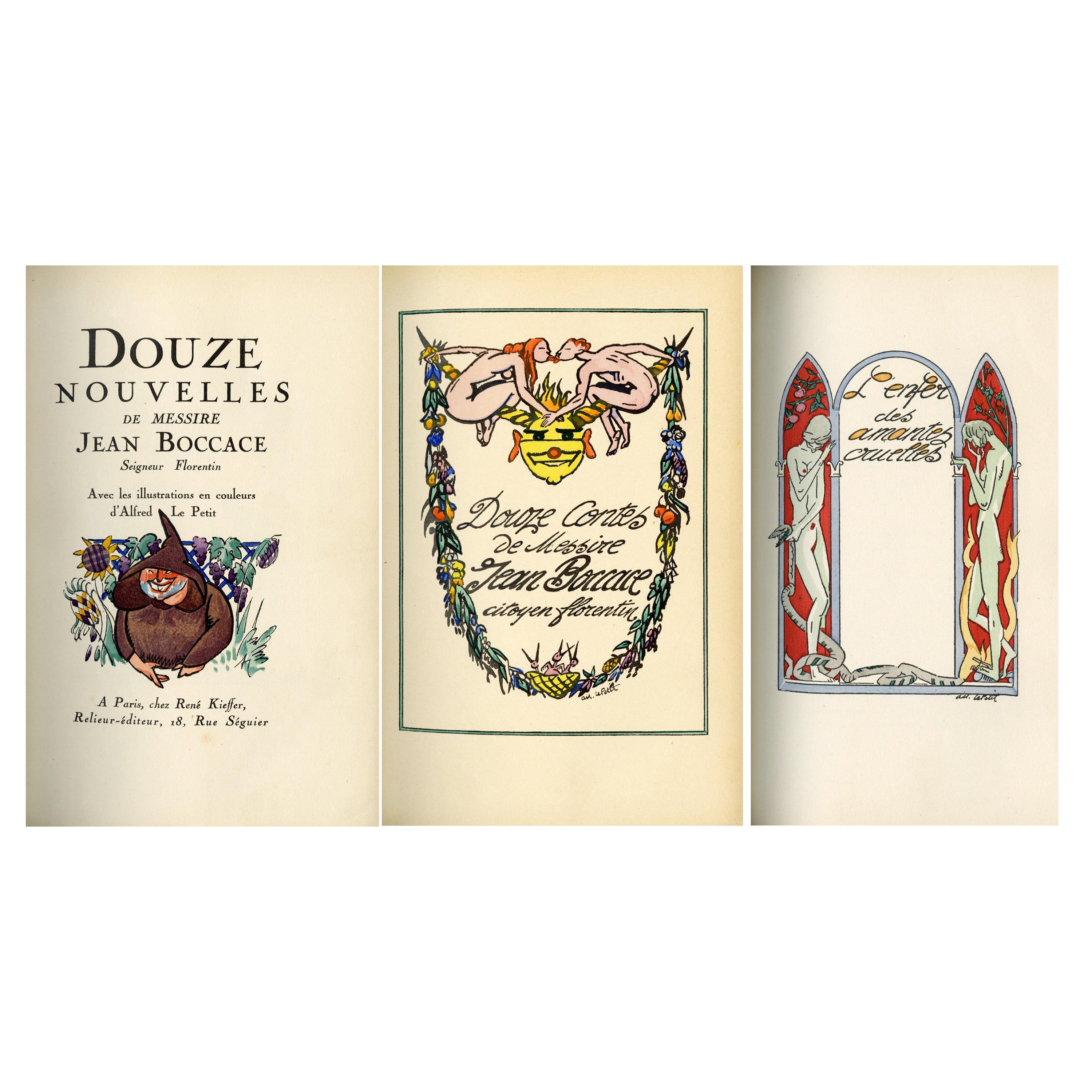 Boccaccio - Douze nouvelles de Messire Jean Boccace Seigneur Florentin