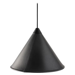 Namibia Lámpara cónica de cuero de Cuero Design