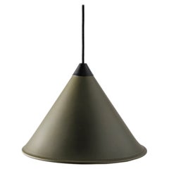 Namibia Lámpara cónica de cuero de Cuero Design