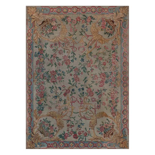 Doris Leslie Blau 18th Century Verdure Tapestry Fragment Rug For Sale ...