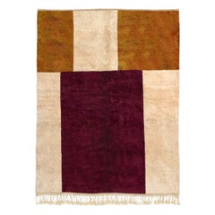 Moroccan Beni Mrirt rug 8’x10’, Modern Geometric Pattern Rug, Custom-Made