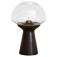 Deutsche Mid-Century Kupfer und Glas Lights von Föhl, 1970er Jahre