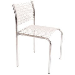 White Stacking Sof-Tec Chair by David Rowland (multiple available)