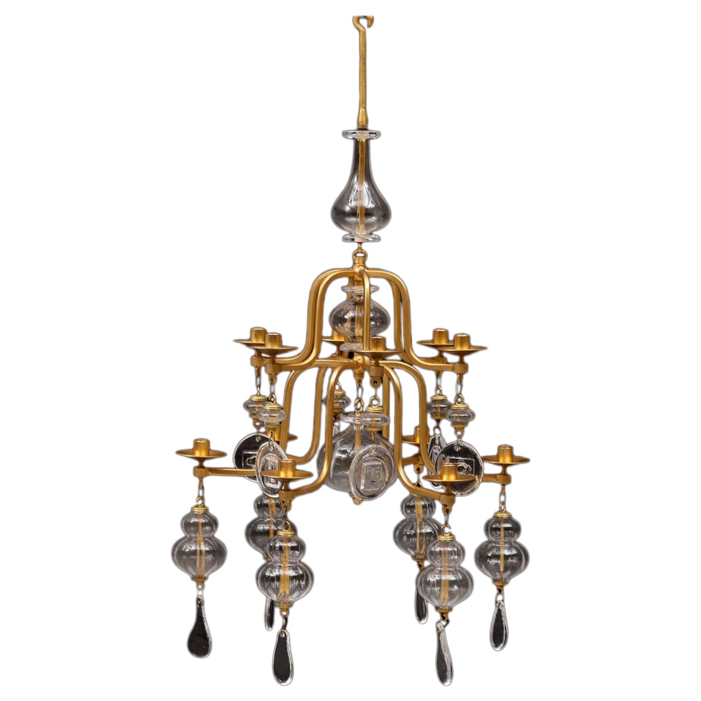 Lustre d'Erik Hoglund pour Boda