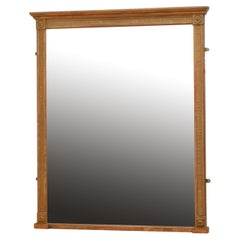 English Antique Giltwood Wall Mirror H120cm