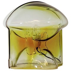 Rare Glass Medusa Table Lamp by Umberto Riva for VeArt