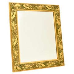 Antique Art Nouveau Style Mirror