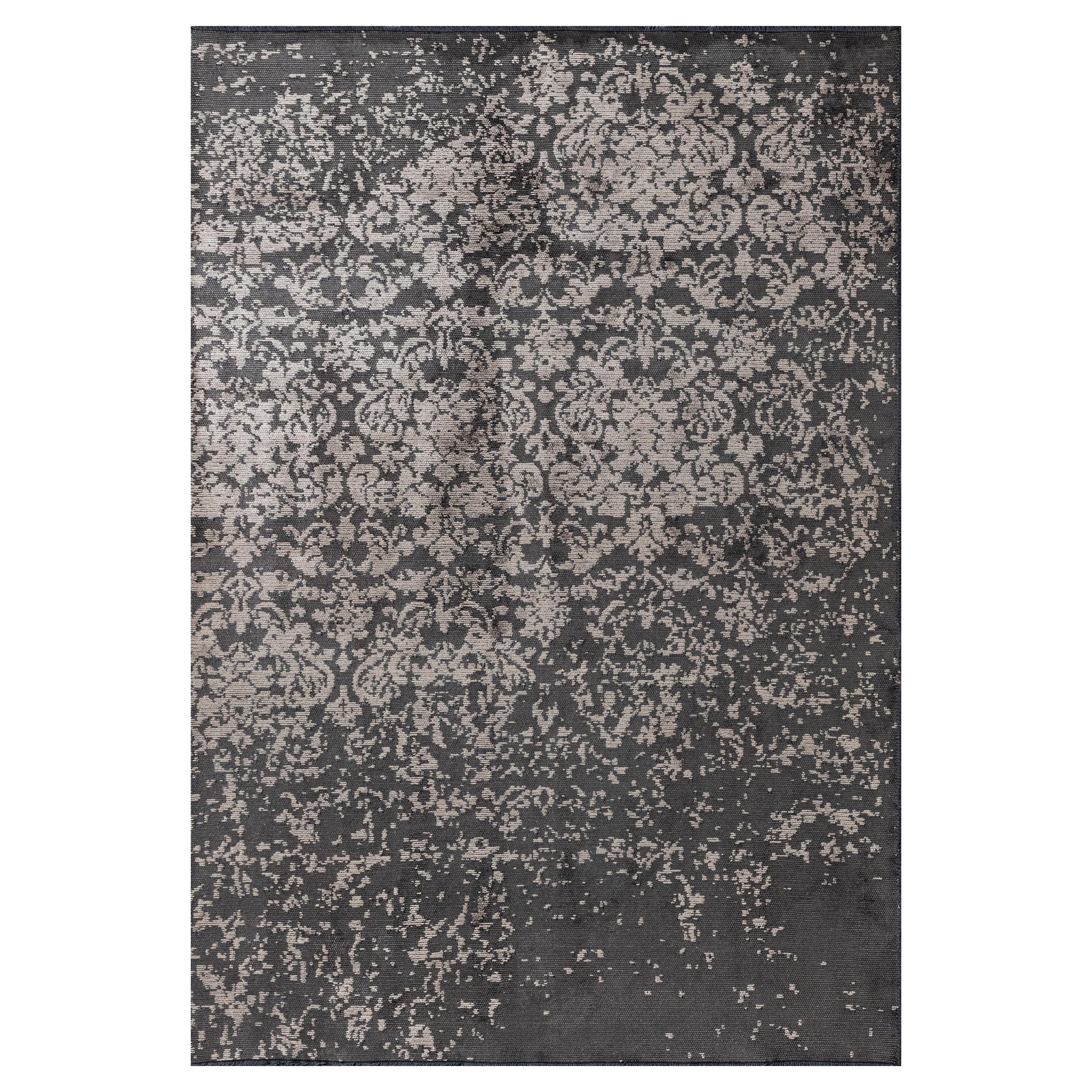 Modern Toile Luxury Area Rug