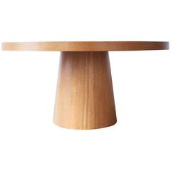 Conical Base Sunburst Modernist Table
