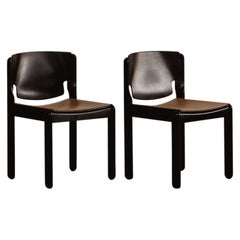 Vico Magistretti "122" per Cassina, 1967, set di 2 sedie