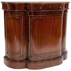 Antique 19th Century Shaped Side Cabinet Chiffonier