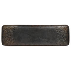 Tiffany Studios New York Zodiac Pattern Bronze Stift Tablett