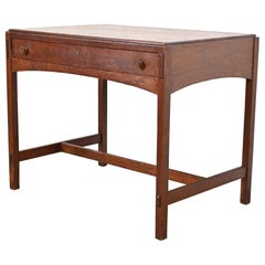 Limbert Antique Mission Oak Arts & Crafts Desk or Library Table, Circa 1900