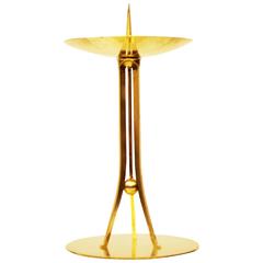 Large Mid-Century Candle Holder Attirbuted to Hagenauer