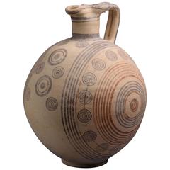 Ancient Greek Cypriot Geometric Amphora, 800 BC