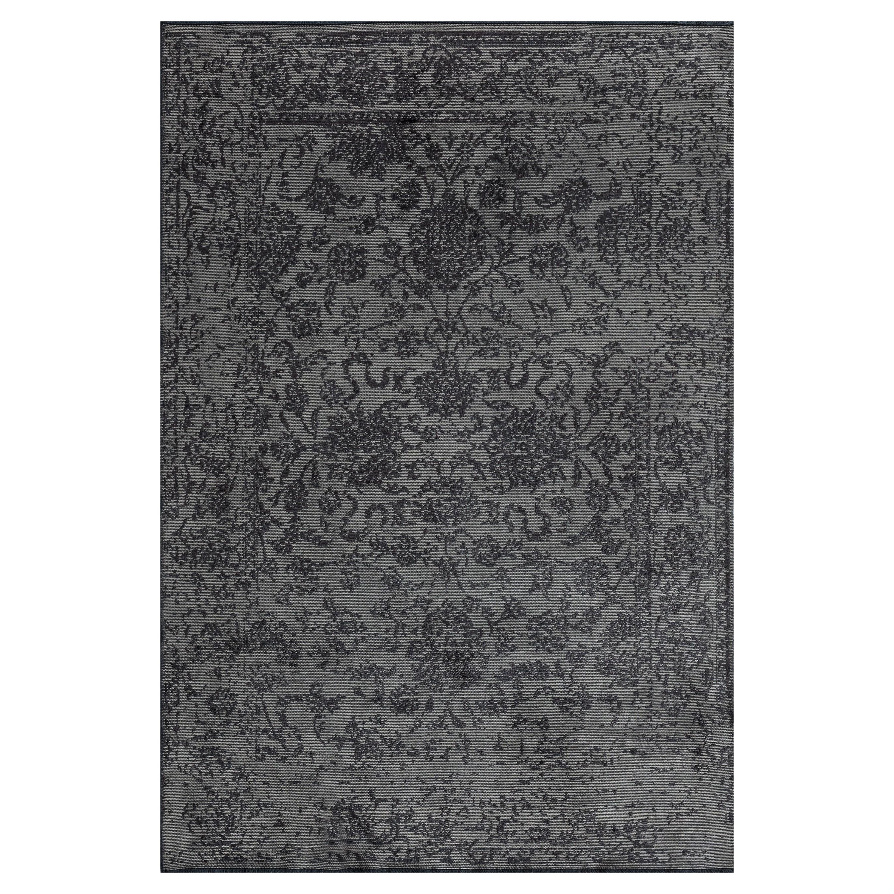 Modern Toile Luxury Hand-Finished Area Rug