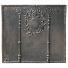 Bellissimo Antique French Neoclassical Fireback / Backsplash, 18° - 19° secolo