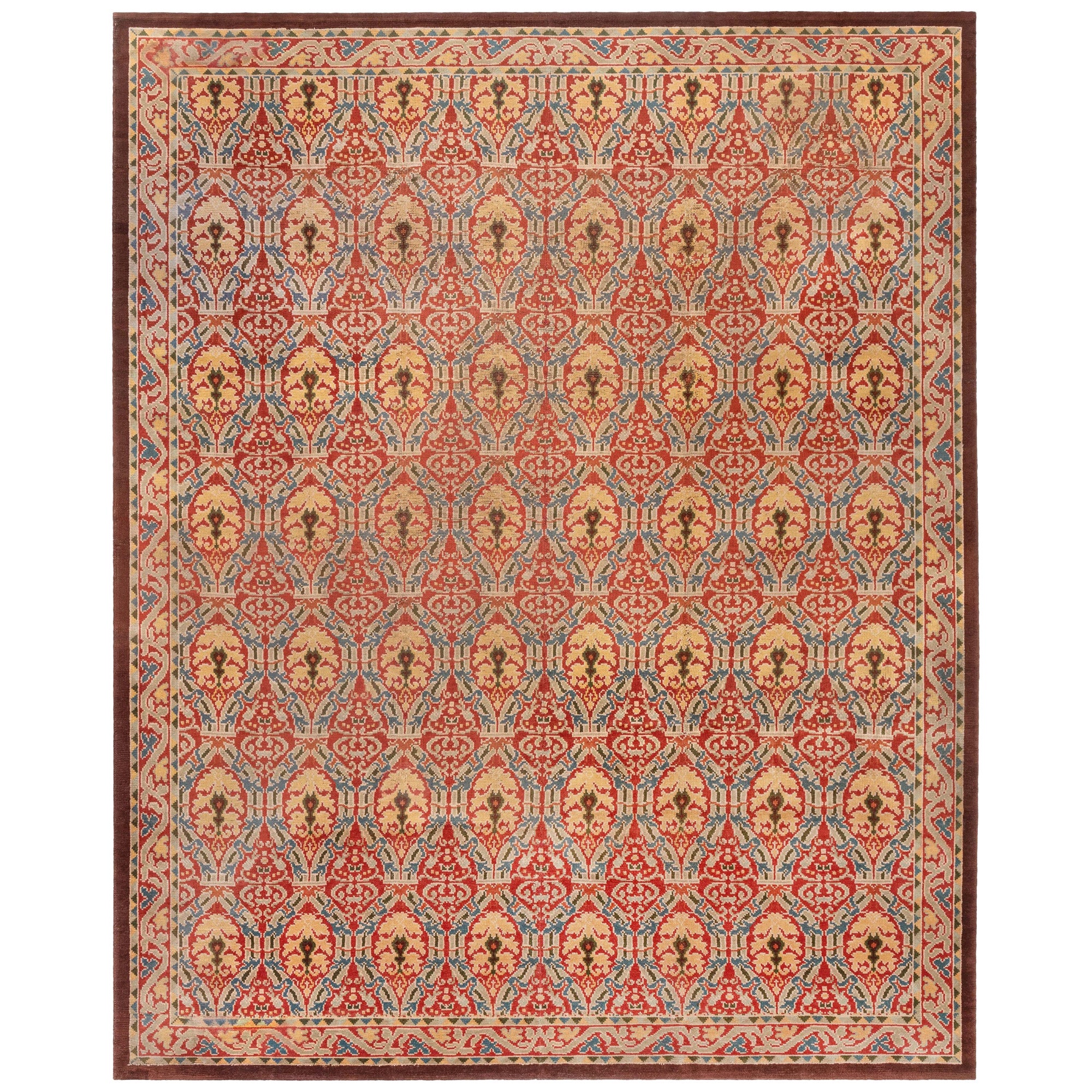 Doris Leslie Blau Vintage Spanish All-Over Carpet For Sale