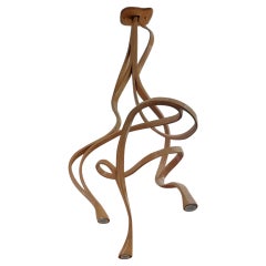 Kronleuchter Nr. 7 - Vrksa Serie - Hängeleuchte aus gebogenem Holz