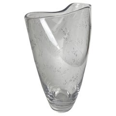 Vase suédois du milieu du siècle « Grass », Vicke Lindstrand Kosta