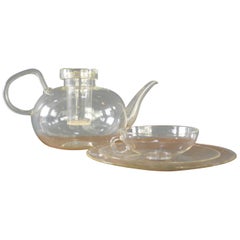 Wilhelm Wagenfeld Tea Set For Jenaer Glasswerke Circa 1930s