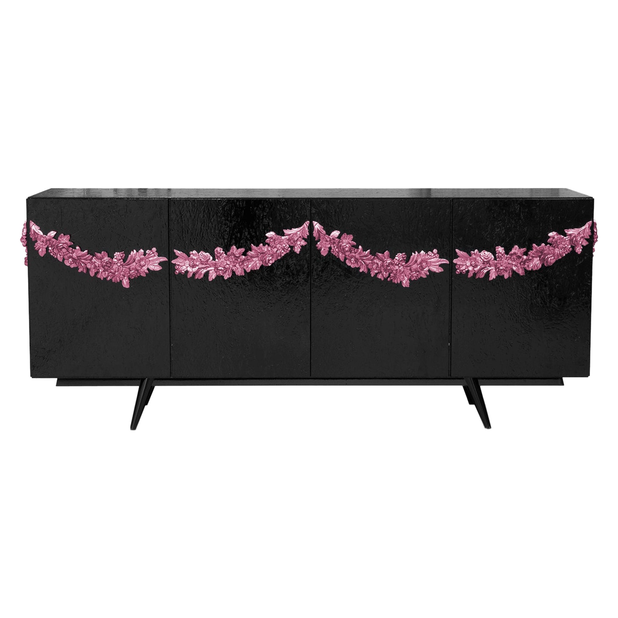 Majestueux buffet en bois sculpté et doré à la main - Boca do Lobo