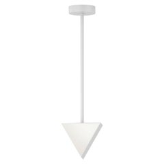 Triangle Box Nickel Pendant Light by Atelier Areti