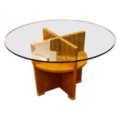 Swedish Modern Glass Coffee Table, Sweden 1960