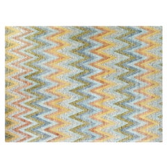 9'x12' Rainbow Chevron Rug