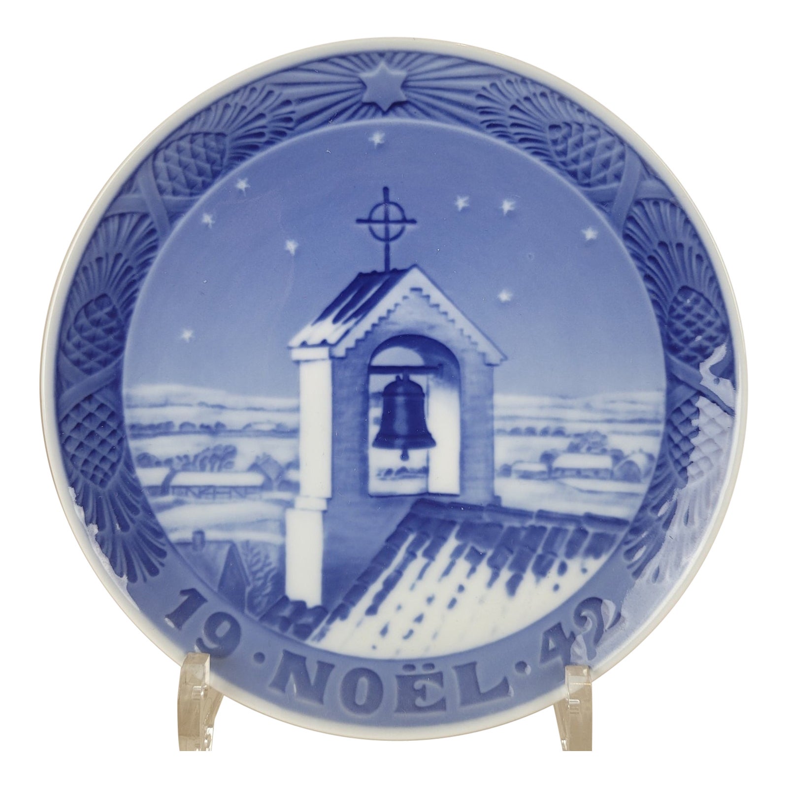 Rare Christmas Plate 1942, Royal Copenhagen, 20th Century For Sale
