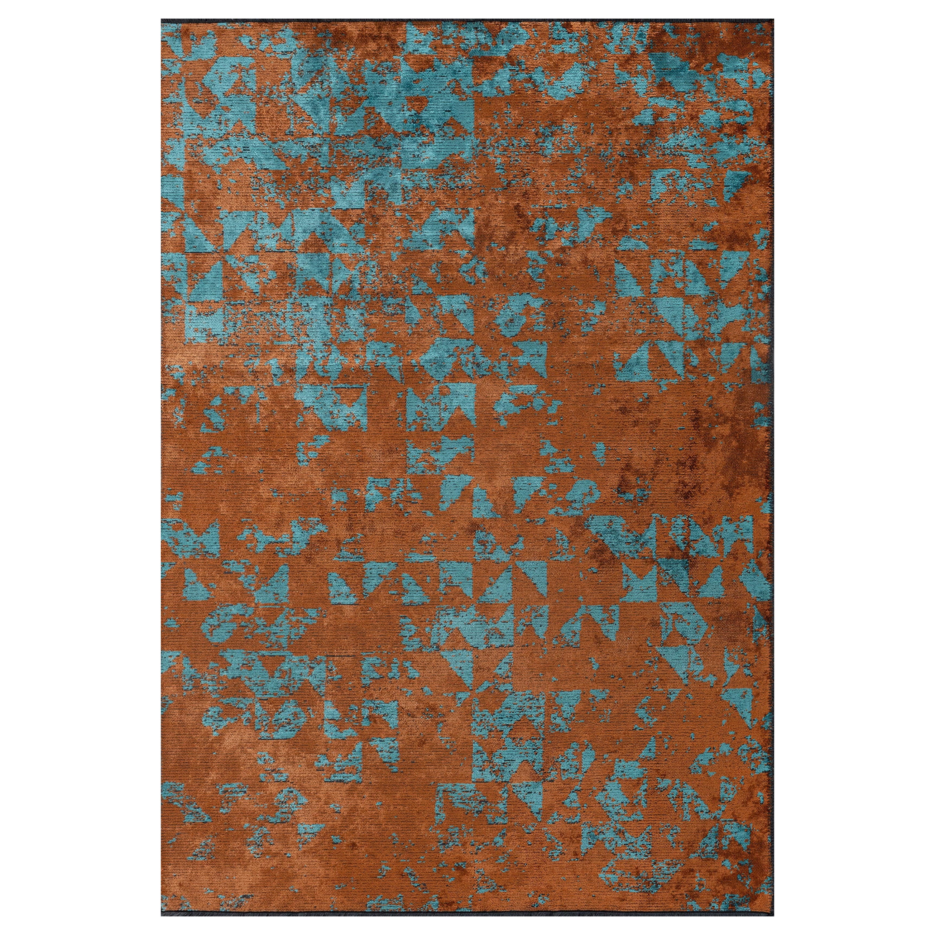 Modern  Camouflage Luxury Hand-Finished Area Rug