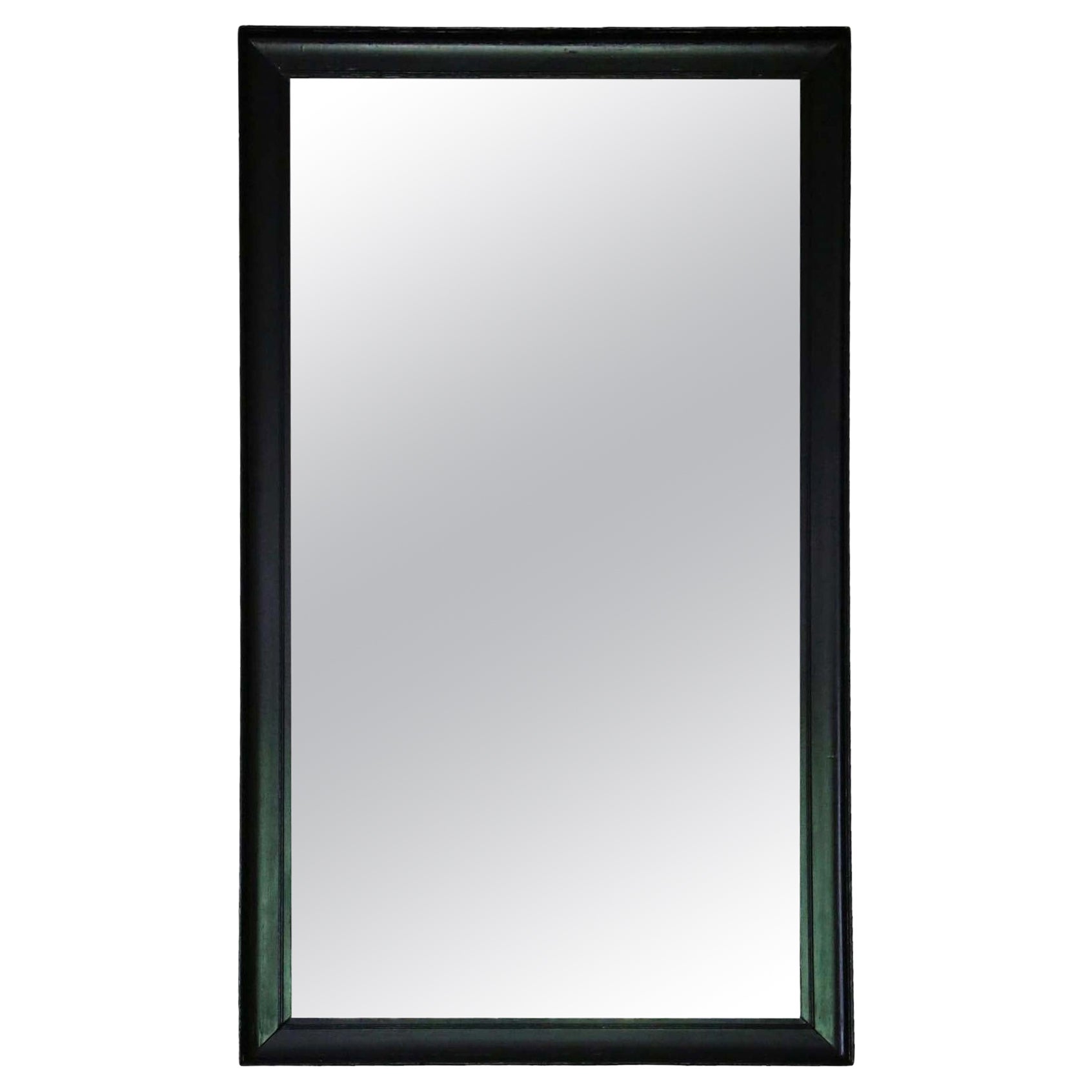 Antique Large C1900 Ebonised Overmantle Wall Mirror - Qualität einfaches Design