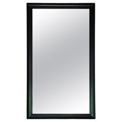 Antique Mirror grande del C1900 in legno ebanizzato - Design semplice e di qualità