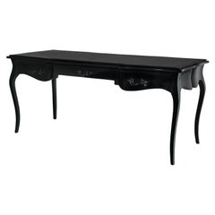 Boulevard II Desk - Hand-Crafted Mahogany, Metal, Wood & Leather - Boca do Lobo