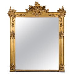 Grand Regency Overmantel Mirror