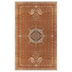 Doris Leslie Blau Oversized Antique French Directoire Savonnerie Rug