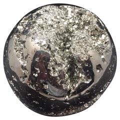 Extra Large Pyrite Sphere Specimen with Glossy Reflective Surface from Peru 4