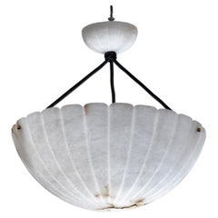 Art Deco Alabaster Leuchte