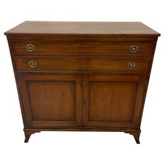 Antique George III Quality Mahogany Secretaire Desk