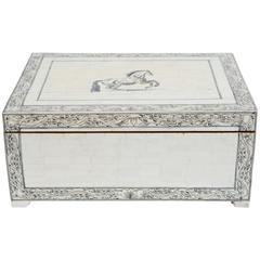 Anglo-Indian Style Bone Box 7