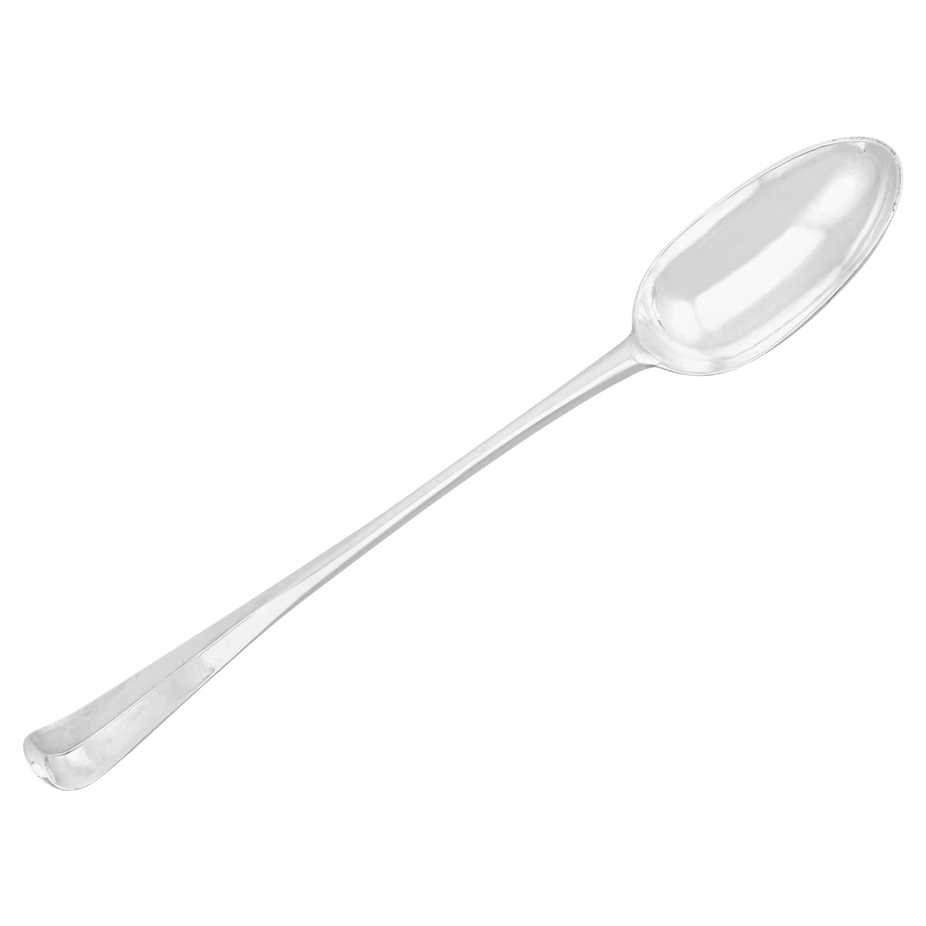 Antique George II Irish Sterling Silver Hash Spoon (1747)