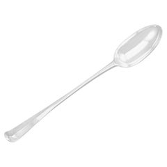 Antique George II Irish Sterling Silver Hash Spoon (1747)
