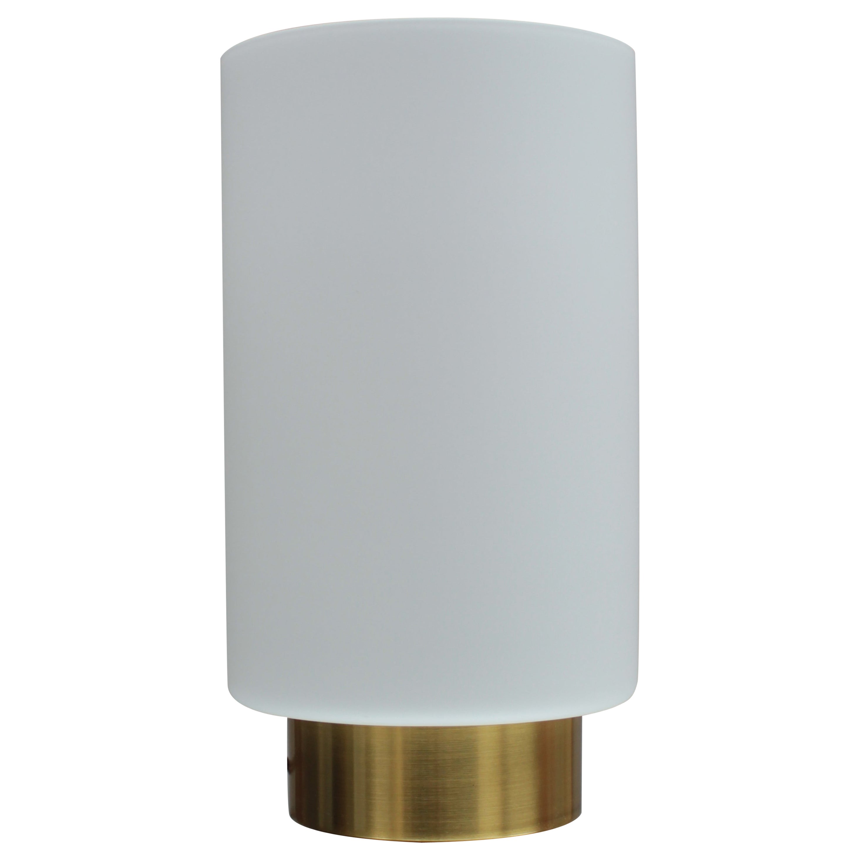 Fine French Mid-Century Bronze and Glass Table Lamp by Perzel