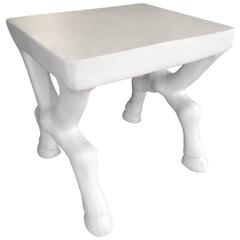 Rare Hoof Table in the Manner of John Dickinson 5