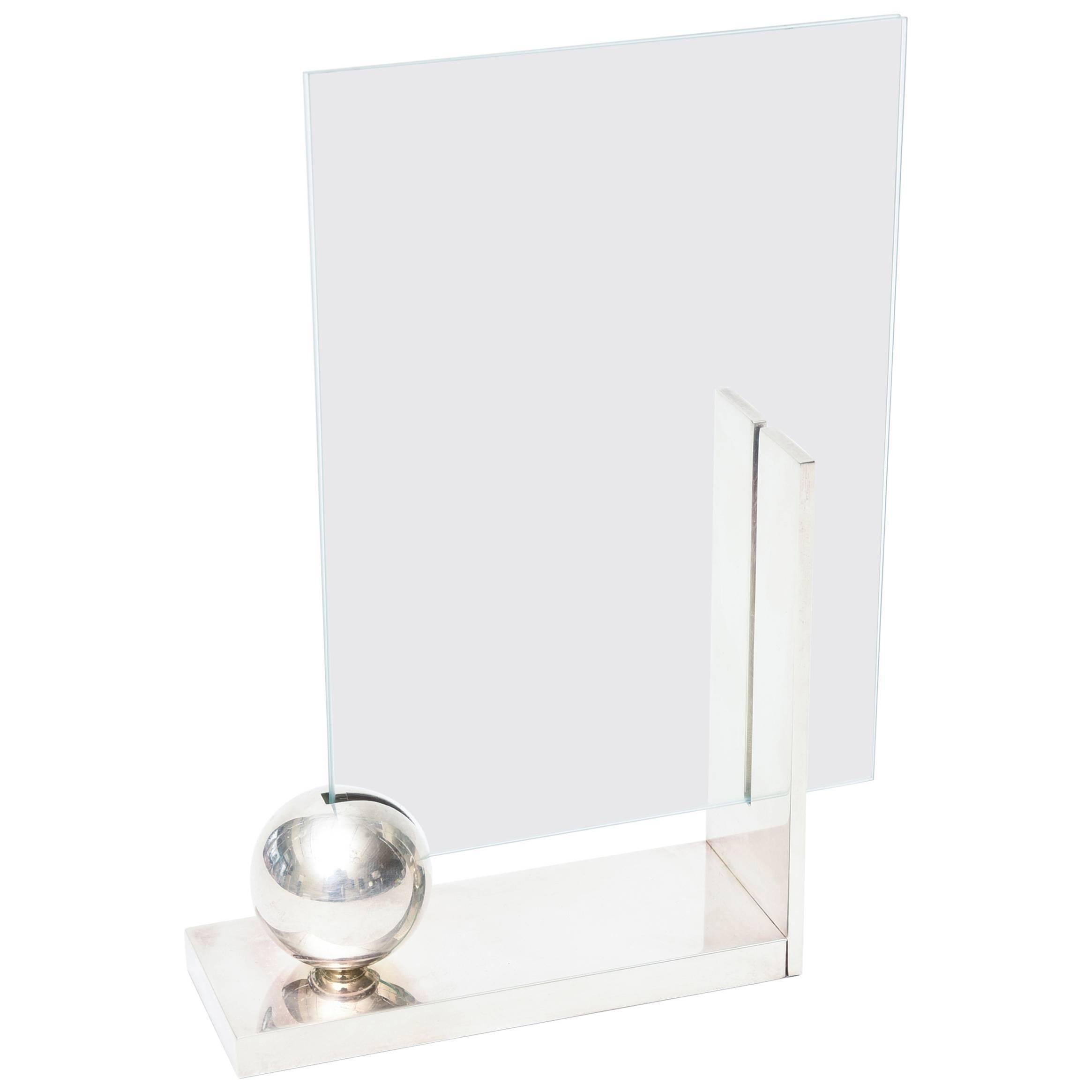 Richard Meier for Swid Powell Modernist Silver-Plate Picture Frame