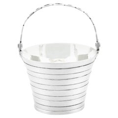 Antique George II Sterling Silver Cream Pail (1752)