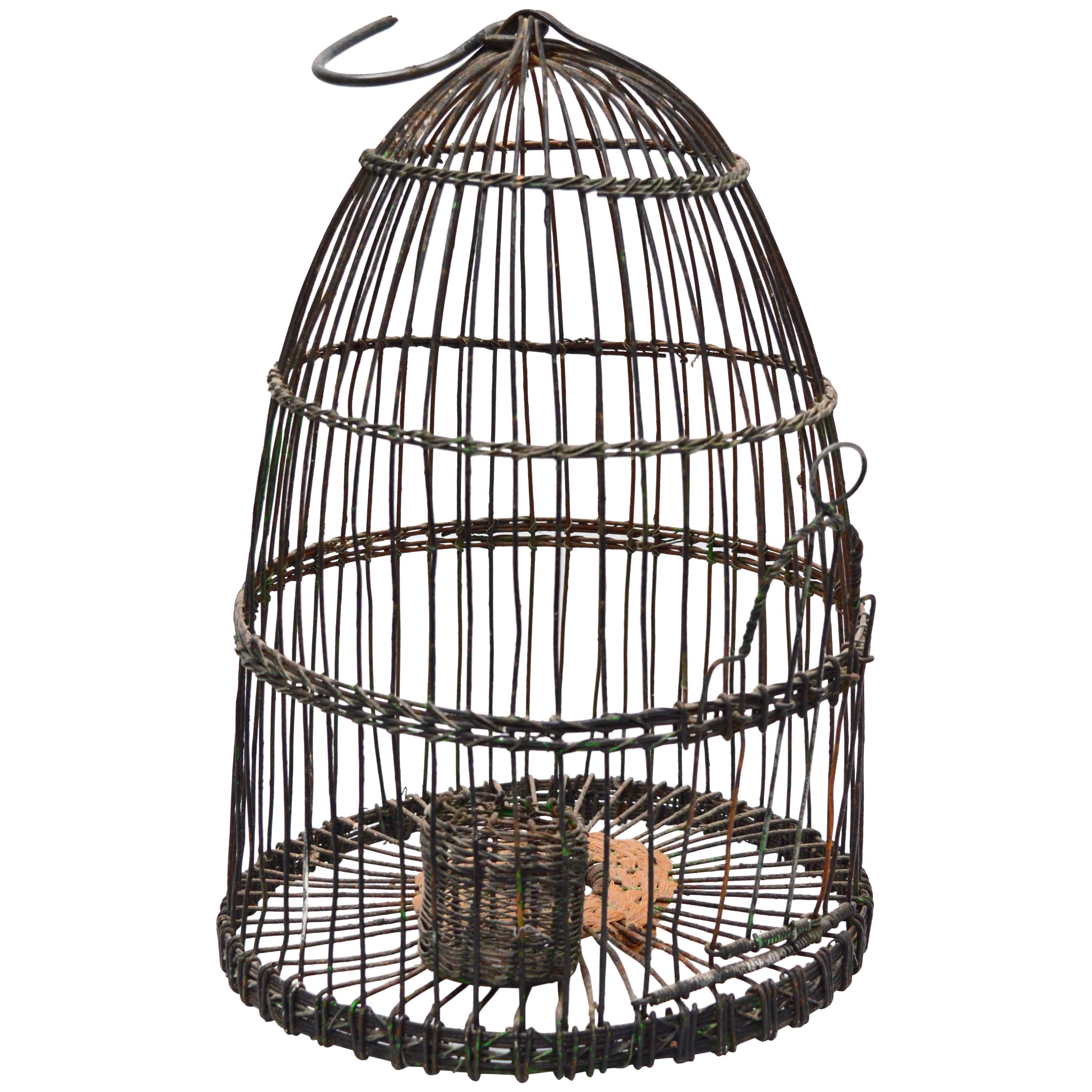 Vintage Tunisian Bird Cage